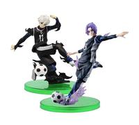 Epitome Blue Lock Aciton Figure Seishiro Nagi/Isagi Yoichi Anime Figurine PVC Model Statue Desktop Ornaments Decoration Souvenir Collection Gift for Fans (Style A)