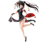 Epitome DATE A LIVE Anime Figure Tokisaki Kurumi Anime Character Figure Cheongsam Action Figure Cartoon Character Model PVC Model Statue Tabletop Decoration Collectibles Gifts