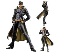 Epitome JoJo's Figure Jotaro Action Figure Ultra-movable Anime Statue Movable Model with Accessories PVC Model Ornaments Desktop Collection Gifts for Fans