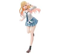 Epitome Kitagawa Marin Anime Figure My Dress-Up Darling Figure Cartoon Cute Standing Posture Character PVC Model Statue Desktop Decoration Collection Gifts for Fans