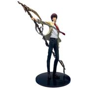 Epitome Light Yagami Anime Figure DEATH NOTE PVC Figure Statue Hand-held Scythe Battle Model Table Ornament Fan Collection Gift