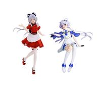 Epitome Luo Tianyi Anime Figures Sit and Stand Pose Action Figure Cute Anime Character Model PVC Model Statue Collectibles Ornaments Desktop Decorations Gifts (Style 1+2)