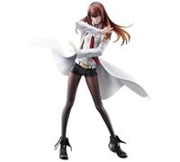 Epitome Makise Kurisu Figure Steins Gate Anime Figure Standing Posture Game Character Statue 21CM PVC Model Desktop Decoration Collection Gifts for Fans