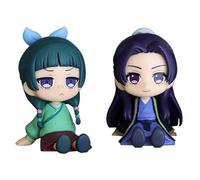 Epitome Maomao Action Figure The Apothecary Diaries Anime Fgure Maomao/Jinshi 6CM PVC Sitting Pose PVC Model Bookshelf Decoration Collectibles Gift For Fans (Style 3+4)