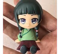 Epitome Maomao/Jinshi Figure The Apothecary Diaries Anime Figure Sitting Posture Cute Statue PVC Model Desktop Decoration Collection Gifts for Fans (Maomao)