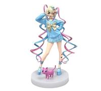 Epitome Needy Streamer Overload Anime Figure KAnge Figure Cute Sweet Lively Expression Cartoon Character Action Figure PVC Statue Model Collectible Desktop Decoration Ornaments Gift