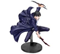 Epitome Sung Jin Woo Figure Fighting Stance Models 13CM/18CM PVC Statue Sung Jin Woo Action Figure Anime Figurine Ornaments Desktop Collection Gifts for Fans (Style 1)