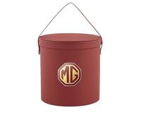 EPJDNADF Car Trash Can with a Lid for MG MGS5 EV MGS6 EV Comet EV,Garbage Can Waterproof Resistant Leak Proof Car Organizer Bin Small Garbage Can for Storage,Red