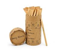 eplanita Eco Friendly Ballpoint Pens, Pack of 48 Black Ink Biros, Recycled Stationery for Office & School, One Tree Planted - I’M PERFECT FOR SCRIBBLE