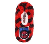 eplusm Children's Slippers Non-Slip Sonic Spiderman Batman Paw Patrol Warm House Socks Boys Slippers 23-34, sp red, 9.5/11 UK Child