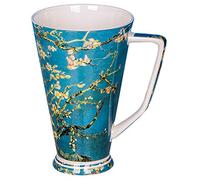 Eplze Bone China Large Teacup, 19oz- Van Gogh Series (Apricot Flower)