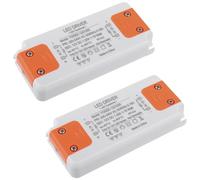 EPLZON 12V 15W LED Transformer LED Driver Compact LED Light Adapter for G4 MR16 MR11 GU4 GU5.3 LED lamps (2 Pieces)