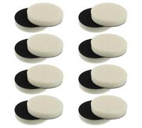 EPLZON 16pcs Foam Pads Power Scrubber Pads Set Electric Scrubber Replacement Scouring Pads fit for Dremel Versa Scouring Pads,White