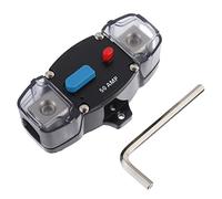 EPLZON 50A 12-48 Volt DC Self Recovery Circuit Breaker with Manual Reset Button for Automotive Rv Marine Boat (50Amp)