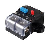 EPLZON 80A Circuit Breaker Resettable Circuit Breaker 150 amp Self Recovery Circuit Breaker Manual Reset Button for Car Audio and Amps Protection, Black