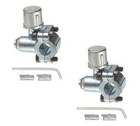 EPLZON BPV-31 Refrigerator Tap Valve Bullet Piercing Valve Kit is fit for 1/4 inch, 5/16 inch, and 3/8 inch universal refrigerator card sleeves (pack of 2pcs)
