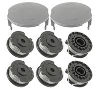 EPLZON F016800569 Strimmer Spool Replacement Φ1.65mm 4.9m, Replacement Spool Compatible with Bosch EasyGrassCut 18 23 26 Art 23 SL 26 SL Grass Trimmer(6 Spool + 2 Cover)