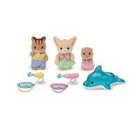 Epoch Friends Sylvanian Families Kindergarten Pool Party Figures