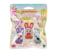 EPOCH Sylvanian Families Cutie Collectable - Colourful Baby Bunny Costume Series Blind Bag