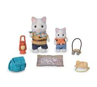 Epoch Sylvanian Families Explorers Set. Baby Cat Latte And Brother Figures
