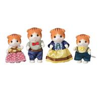 EPOCH Sylvanian Families Maple Cat Family PVC Action Doll Set of 4 FS-30 NEW