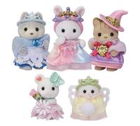 Epoch Sylvanian Families Royal Princess Set Figures Pink