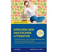 Epochen der deutschen Literatur.: Alle wichtigen Epochen und Strömungen der deutschen Literaturgeschichte vom Mittelalter bis zur Gegenwart - inkl. Epochenplakat im A2-Format