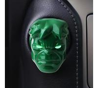 EPOCHHIKE Hulk The Avenger Marvel Push to Start Button Cover, Car Ignition Button Cover, Car Start and Stop Button Decoration Ring, Anti Scratch Car Button Decoration Ring (Green)