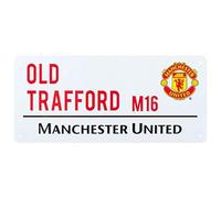 EpochSign Manchester United F.C. Metal Street Sign Old Trafford Stadium Plaque Football Street Sign 8X12 inches