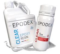 EPODEX Epoxy Resin Kit ECO up to 1 cm - YELLOW GOLD - Metallic, 1,5kg