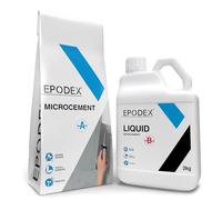 EPODEX® Microcement for Walls, Doors and Furniture | Medium + Medium Grit | Buy Premium Quality Micro Cement for Surfaces of All Types | Facades, Doors, Windows, Furniture and More