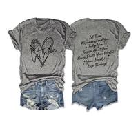 Epokay Let Them Misunderstand You Judge You Gossip About You Keep Shinning T-Shirt Self-Love Confidence Graphic Tees, 1-dark Grey, XS