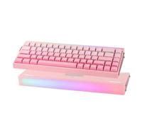 EPOMAKER Aula Hero68 HE Wired Magnetic Gaming Keyboard, 0.01mm Adjustable Actuation, 8kHZ Rapid Hall Effect Switch, RGB Box & Backlight, Programmable, 65% QWERTY (Pink)