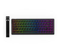 EPOMAKER HE68 Lite Hall Effect Gaming Keyboard, 8k Polling & 128K Scan Rate, 0.01mm Adjustable Trigger, 0.125ms Latency, 5-Layer Sound-Dampened, Snap Key, SOCD, A-RGB, Wired, Mac Software (Black)