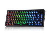 EPOMAKER HE75 V2 Hall Effect Gaming Keyboard, 8K Polling & 0.1ms, 8000mAh & 2.4Ghz/BT, Hot Swap Key & Knob, 0.005mm Adjustable Actuation, Rapid Triggering, Creamy & Thocky (Black)