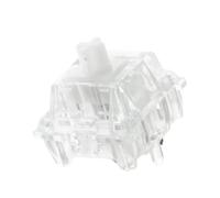 EPOMAKER Silent Keyboard Switch Set - 35 pcs, Pre-Lubed Linear/Tactile Keyboard Switch, 5-Pin Hot-Swap, for Mechanical Gaming Keyboard (Crystal Tactile Silent (No Light Diffuser))