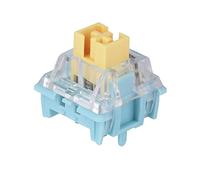 EPOMAKER Silent Keyboard Switch Set - 35 pcs, Pre-Lubed Linear/Tactile Keyboard Switch, 5-Pin Hot-Swap, for Mechanical Gaming Keyboard (Sea Salt Silent Linear Silent (No Light Diffuser))