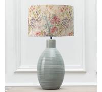 Epona Table Lamp With Hedgerow Eva Lampshade Voyage Maison Blue One Size