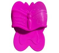 Epona Wondrous Butterfly Horse Groomer - Flexible Grooming Tool for Horses - Gentle Brush for Sensitive Skin, Face, Legs & Body - Removes Dirt, Sweat & Loose Hair (Pink)