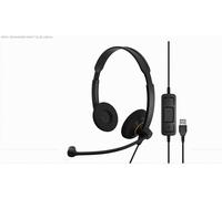 EPOS SENNHEISER IMPACT SC 60 Wired On-ear Stereo Headset - Black - Bi