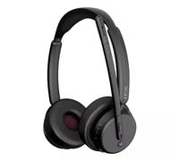 EPOS 1001375 headphones/headset Wired & Wireless Head-band Office/Call center USB Type-C Bluetooth Black