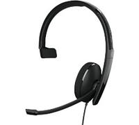 EPOS ADAPT 100 Series Wired Headset Over-the-head, Over-the-ear USB Noise Cancelling Microphone Mono 130 USB II Black