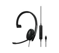 EPOS I SENNHEISER ADAPT 130T USB-C II - ADAPT 100 Series - headset - on-ear - wired - USB-C - black - Certified for Microsoft Teams, Optimised for UC