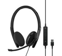 EPOS ADAPT 160 USB II - Flexible On-Ear Headset with Superior Call Clarity, Mic