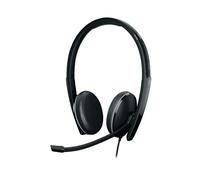Epos Adapt 165 T Stereo USB Headset with 3.5mm Jack Black 1000902