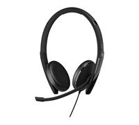 EPOS ADAPT 165 USB II Headset, Plug and Play, Noise Limiter Switch, Foldable Boo