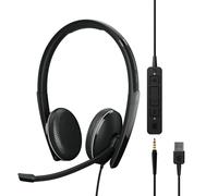 EPOS Adapt 165T USB II Wired, Double-Sided Headset - 3.5mm Jack/USB Connectivity