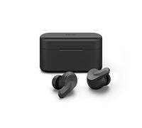 EPOS ADAPT E1 True Wireless Earbuds Black - Hybrid ANC, Multi-Point Bluetooth, Microsoft Teams & Made for iPhone Certified, 50H Battery, Wireless Charging, Semi Open, USB C Dongle IPX5 Water Resistant