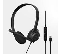 EPOS C1 USB A Wired Business Headset - Noise-Canceling Mic, Enhanced Audio Clarity, On-Ear Comfort, Chrome Certified, Plug-and-Pla