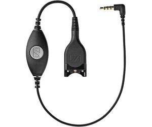 EPOS CMB01 3.5mm Jack to QD for Smartphones Quick Disconnect cable with 3.5 mm Jack to connect your EPOS headset to your smartphone or tablet